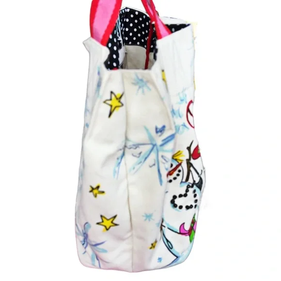NWT - Large Snow Day Tote Bag - Picture 5 of 8